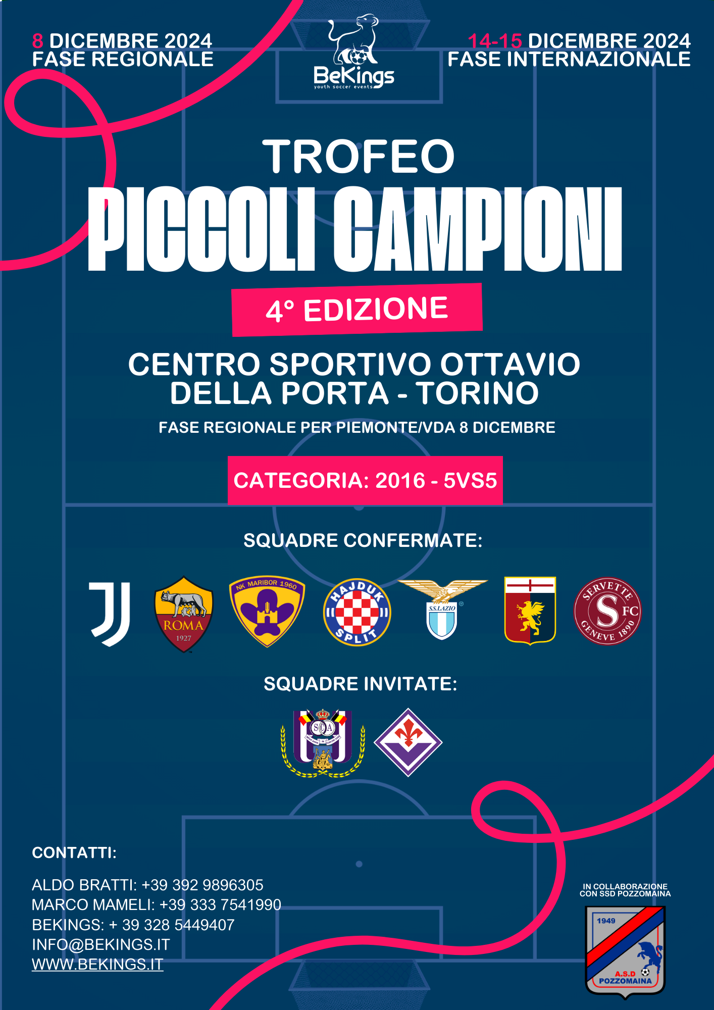 Tornei di calcio giovanile nazionali e internazionali locandina